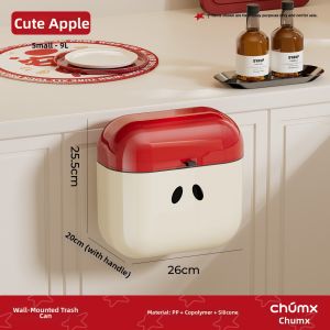 CHUMX | dustbin with wheels Luxurious Living Room Trash Bin With Wheels