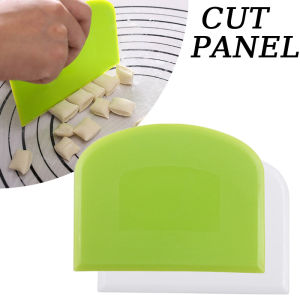 PE Plastic Cream Scraper Anti Slip Frosted Scraper Multifunctional Cutting Blade Baking Tools Supports Wholesale kitchen tools