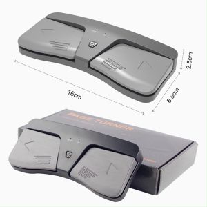 Portable Guitar Page Turner Smart Wireless Bluetooth-compatible Foot Pedal Guitar Sheet Flipping