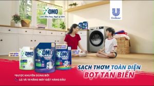 Nước giặt OMO Matic hương hoa oải hương túi 2.8kg khử mùi hiệu quả mang huơng thơm dễ chịu cho quần áo