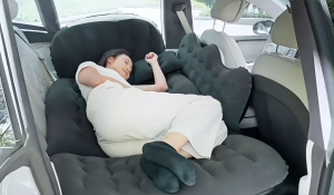 【Local Delivery】Inflatable Car Air Bed Car Air Mattress Car Air Bed For SUV Foldable Air Bed bed for Car Car Cushion Car Bed Car sofa (w/Air pump)