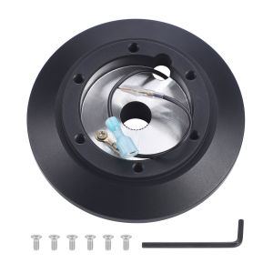 For Toyota Land Cruiser Supra Celica GS300/400/430 IS250/350/300 6-Hole Steering Wheel Short Hub Adapter Kit 121H Plastic Metal