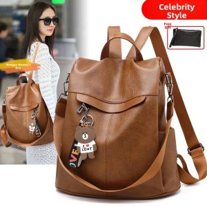 CARTELO | High-quality Large Capacity Genuine Leather Lightweight Backpack