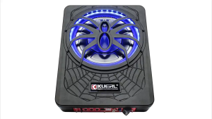 NEW KUERL 10" Car Active Subwoofer with APP Control Color and Music Accompany Lighting Effect with Many Color 800W Car Audio Conversion Speaker
