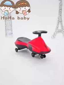 HAHA BABY Kid Swing Car/Children Twist/Kids Flashing Wheel Twist Car Childrens Universal Wheel Anti Rollover Baby Rocking Car Sliding Car Childrens Twist Car With Music