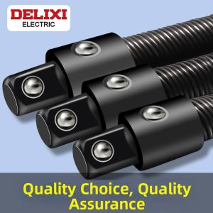 DELIXI Electric | Soft Connecting Rod Electric Wrench with Flexible Universal Joint