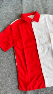 ALNI OFFICIAL STORE - KEMEJA KEMERDEKAAN VERTIKAL MERAH PUTIH TERBARU KEKINIAN HIGH QUALITY