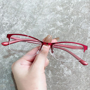 PTQ Kính Mắt Hoàn Thiện Chống Bức Xạ Cho Nam Kính Mắt Cận Thị Cho Nữ Kính Mắt Nửa Gọng