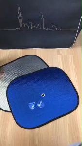 Combo 02 tấm miếng nắng tròn xốp dày dặn cho xe ô tô có miếng nút cố địnhtấm che nắng cửa oto xe hơi cáchnhiệt làm mát