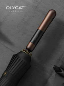 OLYCAT New 24K Windproof Umbrella Big Size Mens Umbrella Rain Wooden Handle Strong Umbrella Golf Outdoor Travel