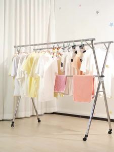JIAJIESHI | Foldable Extendable Stainless Steel Clothes Drying Rack