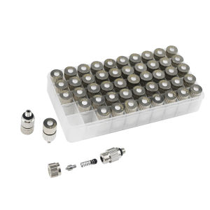 50 ชิ้นแรงดันสูง Mist Sprayer 3/16 ด้ายชายอุตสาหกรรม Cooling ความชื้นสวนเรือนกระจกการเกษตร