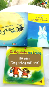Truyện Ehon bé 3-4-5 tuổi - Bộ 3 cuốn Ông Trăng Diệu Kỳ