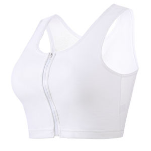 Áo ngực MiiOW cho nữ làm bằng nylon nhỏ gọn chống sốc kiểu ôm sát có khóa kéo