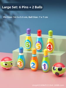 Bowling Toy Set For Children Large Size Indoor & Outdoor Educational