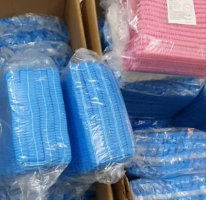 1 BỊCH 100 CÁI Mũ y tế con sâu thích hợp cho spa thẩm mỹ nhà máy xí nghiệp đầu bếp nấu ăn chế biến thực phẩm