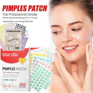 200/360/600PCS Pimple Patches For Face Hydrocolloid Acne Patches For Covering Zits And Blemishes Spot Stickers For Breakouts Cute Star Pimple