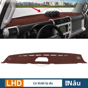 Phụ Kiện Trang Trí Nội Thất Bằng Vải Flannel Tấm Che Nắng Taplo Xe Toyota FJ Cruiser 2006-2023