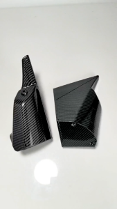 Storage Box for NVX V2 AEROX 155 VVA 2021->2024 Carbon Black 1 Set of 2 Sides Motorcycle Box