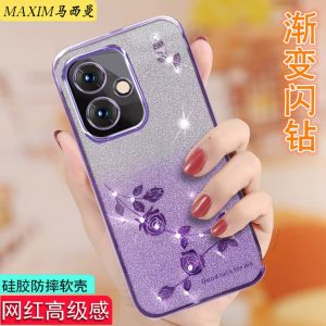 เคสโทรศัพท์ซิลิโคนป้องกันการตกหล่นแบบครอบคลุมเต็มรูปแบบสำหรับ Huawei Honor 400 pro เวอร์ชั่นต่างประเทศ เคสโทรศัพท์สุดหรูสำหรับผู้หญิง