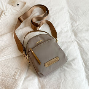 Fashionable Small Canvas Bag Womens Crossbody Shoulder Bag Casual Style Student Popular Single Shoulder Slant Bag McTortoise Brand