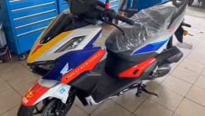 Cover Set Rapido Honda Vario 160 GUNDAM Series (1) White Vario160 Scooter Motor Accessories Coverset Body