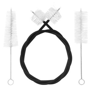 IRIN | IRIN Trumpet Cleaning Brush Kit White Piston Brush Trumpet Mouthpiece Cleaner Flexible Brush Brass Instrument Clean Parts