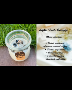 Crystal Scented Candle - Healing - Wishing - Energy - Autumn Glow  || Lilin Wangi Kristal || 水晶香薰蜡烛 - 疗愈 - 许愿 - 能量