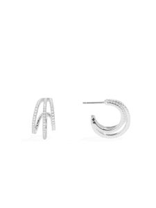Layered Asymmetric Earrings