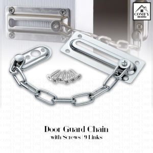 Metal Alloy Steel Door Guard Security Bolt Latch Lock Home Window Cadena De Puerta With Screws
