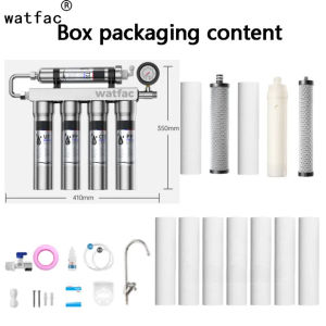 watfac 5-stage ultrafiltration household water purifier - maiinom nang direkta pagkatapos ng filtration mataas ang kalidad matibay 304 stainless steel