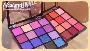 16 Colors Miss Lara Eyeshadow Palette Macaron Colorful Shimmery Matte Silkworm Pearlescent Eyeshadow Eye Cosmetics