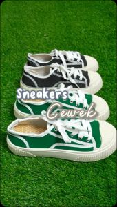 NW043 Sepatu Sneakers Kanvas Wanita Import
