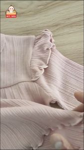 2-Piece Girl Pyjamas Set (6M - 12 YO) Single Colour Pyjamas Set for Girls Baju Tidur Budak Perempuan Cotton Pyjamas Set