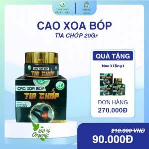 Cao Xoa Bóp Tia Chớp 20Gr Giảm Đau Nhanh sau 30s massager