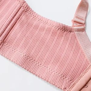 Plus Size Bra Menyusu Baby Bayi Mother Breastfeeding Bra Women Maternity Nursing Bra  Front Open Clip Button Back Clip