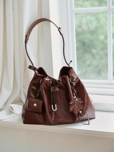 CHIO‘2ND | Túi Tote Dây Rút Retro Phong Cách Thường Ngày