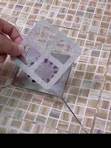 [HCM] Set 10 Miếng Lọc Rác Nhà Tắm Miệng Cống Thoát Nước Chặn Côn Trùng 10x10cm RIN -Randy