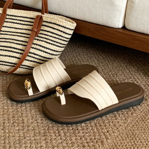 XIXITIAO | Narrow Soft Bottom Slip Resistant Fashion Sandal With Metal Ring