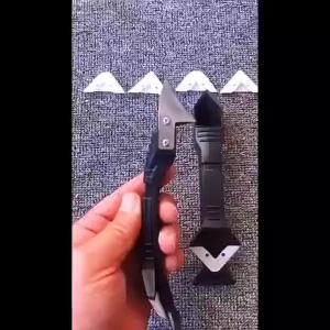5 In 1 Silicone Scraper Sealant Smooth Remover Tool Set Caulking Finisher Smooth Grout Kit Floor Mould Removal Hand Tools Set
