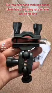 Gía treo cam hành trình ô tô Gía camera kẹp gương đế chống rơi cam Vietmap xiaomi