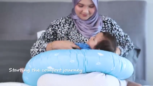 Shapee Nursing Support Pillow | Breastfeeding Pregnancy Tummy Support