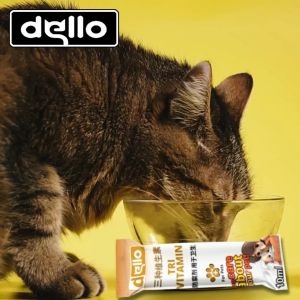 Fish Oil Plus Tri Vitamin Kucing yang Lebih Sehat Lebih Bahagia DELLO FOR CAT