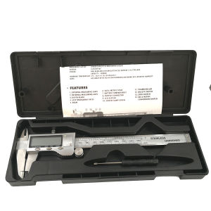 Digital Vernier Caliper: A 0-150MM & 6 Inch Stainless Steel Measuring Tool