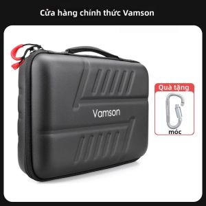 Vamson | Hộp Đựng PU Chống Nước Cỡ Lớn Vamson Dành Cho GoPro Hero 11/10/9/8/7/6 DJI OSMO Insta360 X3/X2 - Bảo Vệ Máy Ảnh Bằng Vỏ Cứng