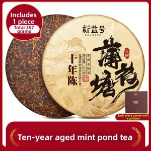 XINYIHAO | Aged Ten Years Thin Mint Spring Ancient Tree Ripe Pu-erh Tea