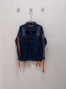 XITAO Cardigans Jacket Women Wide Waisted Turn Down Collar Print Letter Pattern Single Breasted Korea  Wild Joker  CNM001