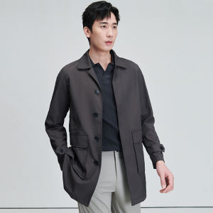 Wrinkled Twill Fashion Windbreaker