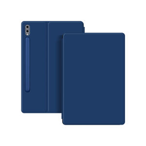 AJIUYU | Magnetic Case For Samsung Galaxy Tab S10 Ultra 2024 5G S9 ultra 14.6 Inch Smart Book Case Built in Pencil Holder Auto Sleep Wake