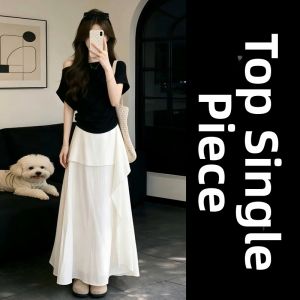 LIRUSHAN | Petite Off-shoulder Short Sleeve Dress